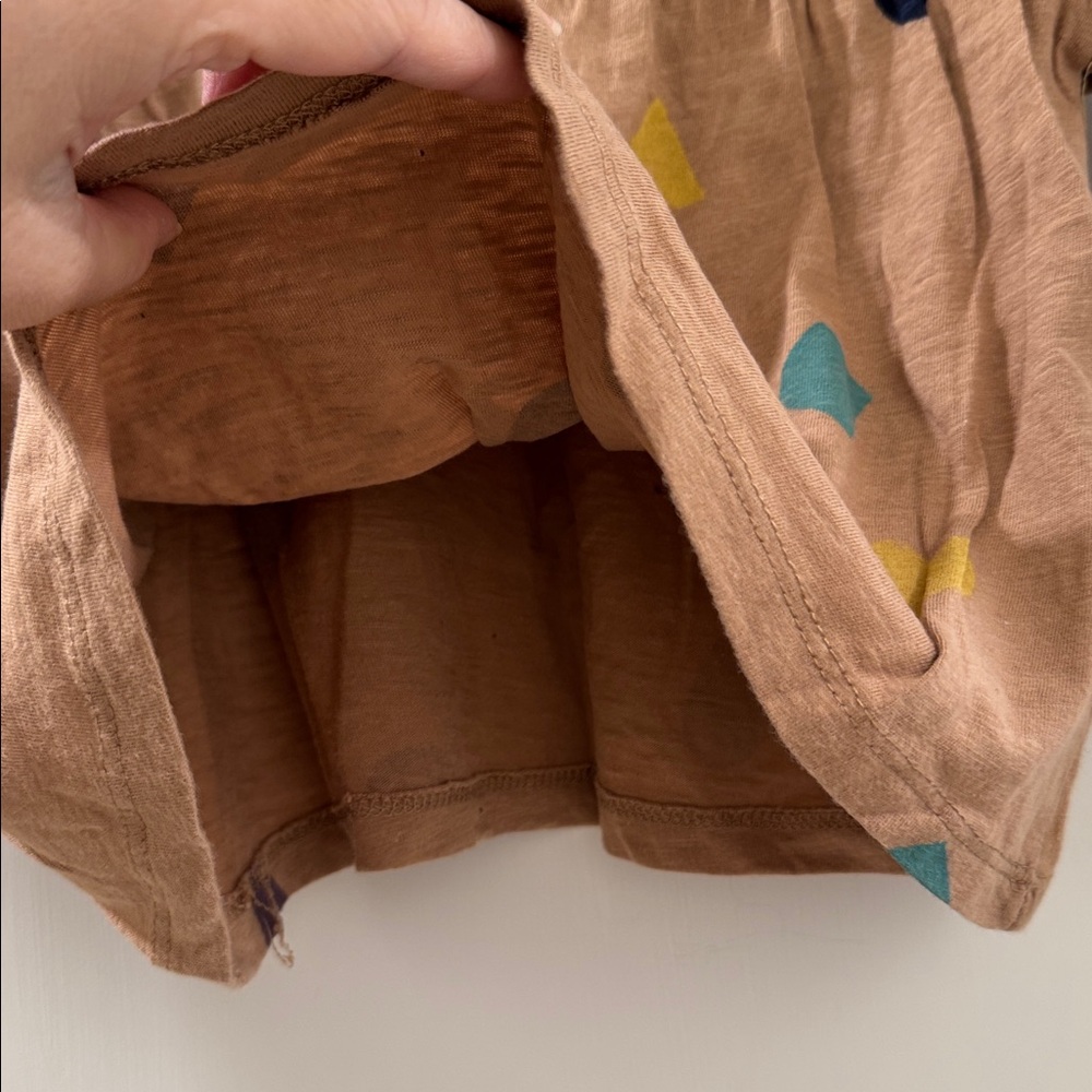 Zara Kids Brown Long Sleeve with Colorful Shapes - Picture 6 of 7